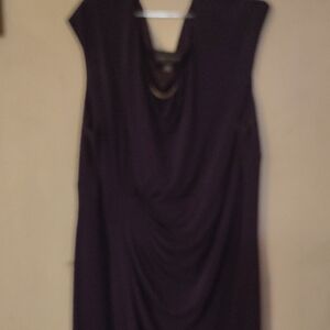Elegant Purple Women's Dress